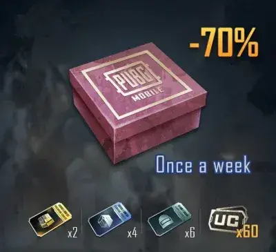 یوسی پابجی آفر Weekly Deal Pack 2 پابجی